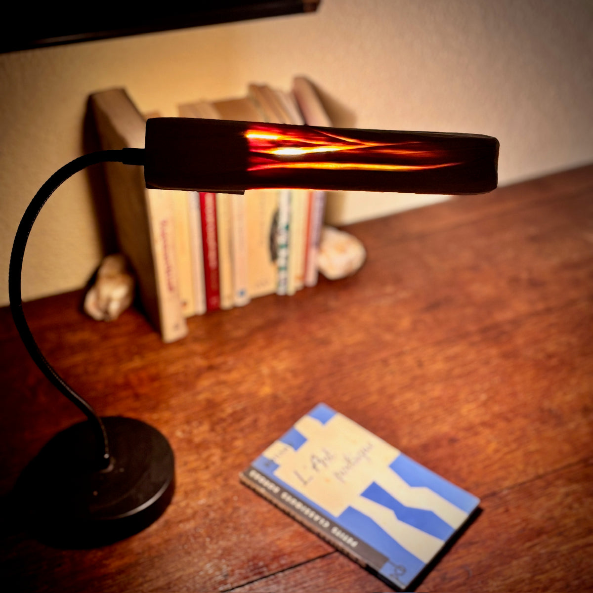 Fire Bamboo Reading Desk Lamp