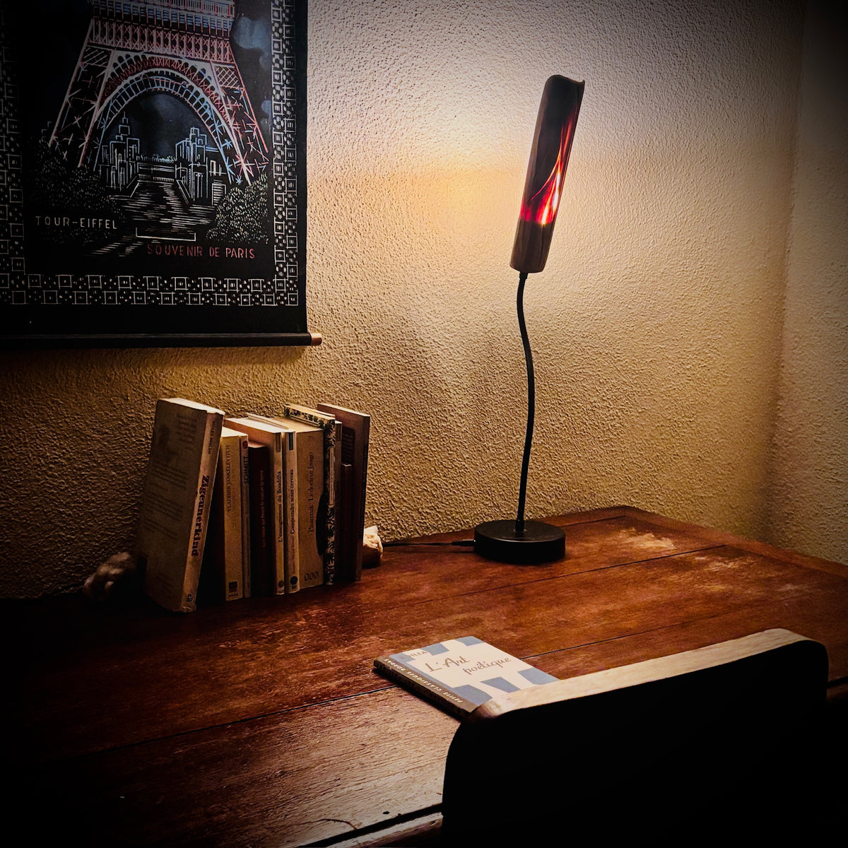Fire Bamboo Reading Desk Lamp